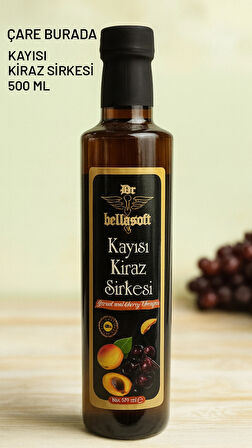 Kayısı & Kiraz Sirkesi 500 Ml