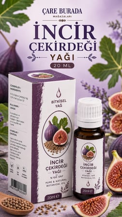 Anti-Aging Doğal Yağ Bakım Seti (İncir Çekirdeği & Kuşburnu & Nar Çekirdeği)