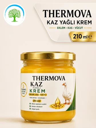 ÇareBurada Thermova Kaz Yağlı Krem 210 ml