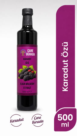 ÇareBurada Karadut Özü 500 ml | Yoğun Karadut Lezzeti