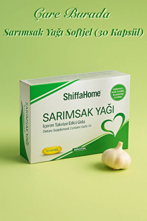 Sarımsak Yağı Softjel (30 Kapsül)