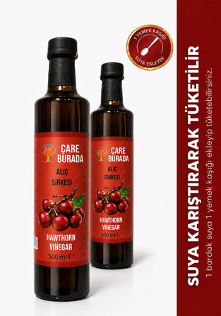 Alıç Sirkesi 2'li Ekonomik Set 2 x 500 ml