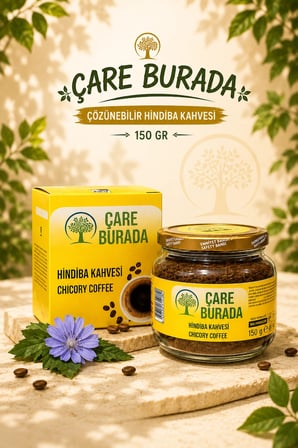ÇareBurada - Fit & Detoks Seti (Hindiba Kahvesi 150 Gr & Detoks Kahve 30 Şase)