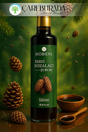 Biobiens - Servi Kozalağı Şurubu 500 Ml