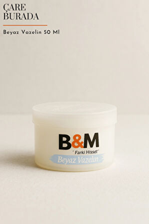 B & M - Beyaz Vazelin 50 Ml