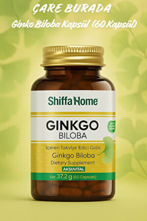 Ginkgo Biloba Kapsül (60 Kapsül)