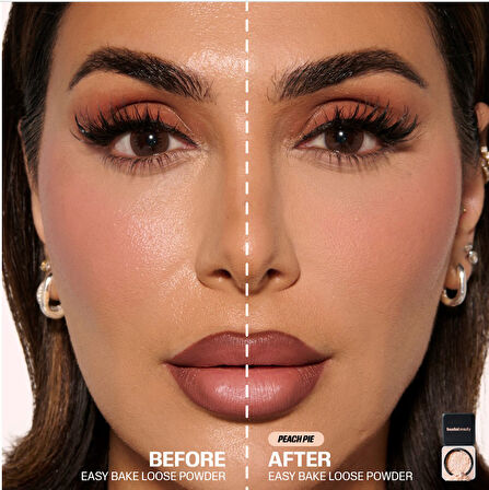 Huda Beauty Baby Bake Mini Easy Bake Loose Powder - Mini Easy Bake Sabitleyici Toz Pudra Sugar Cooki