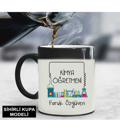 Kimya Öğretmeni Kupa Bardağı Sihirli