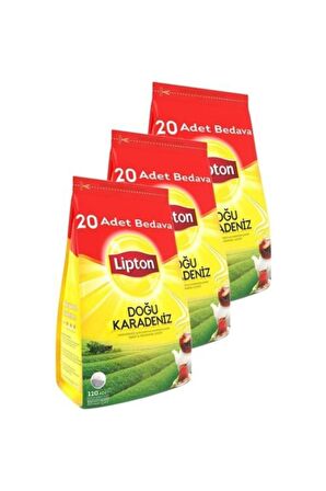 Lipton Doğu Karadeniz Bergamot Demlik Poşet Siyah Çay 3.2 gr 3x120'li 