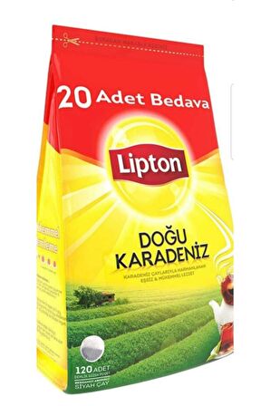 Lipton Doğu Karadeniz Bergamot Demlik Poşet Siyah Çay 3.2 gr 3x120'li 
