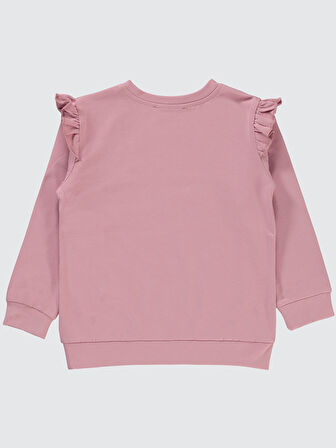 Civil Girls Kız Çocuk Sweatshirt 2-5 Yaş Açık Pembe