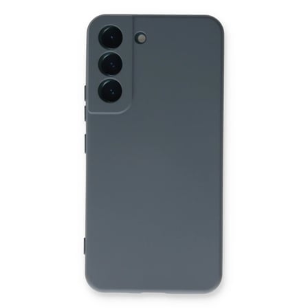 Samsung Galaxy S23 Plus Kılıf Nano içi Kadife Silikon - Gri