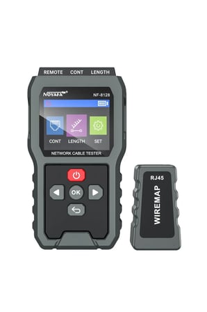 NF-8128 LAN Kablo Test Cihazı RJ45 CAT5/CAT6