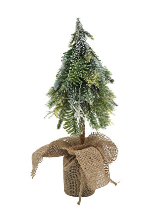 Karlı Yılbaşı Ağacı