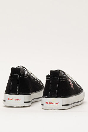 Akıllı Bağcık Günlük Keten Çocuk Spor Ayakkabı  SİYAH