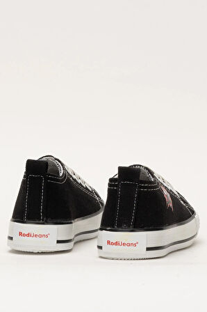 Akıllı Bağcık Günlük Keten Çocuk Spor Ayakkabı  SİYAH