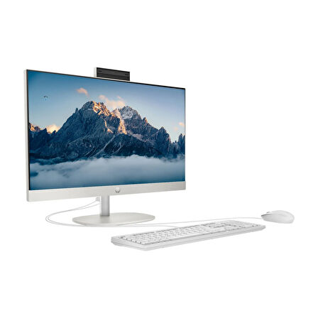 HP ProOne 240 G10 i7 1355U 24GB 1TB SSD Iris Xe Graphics 23.8" FHD FDOS All In One PC Beyaz & PER4