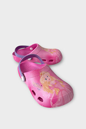 Süper Kahramanlı Çocuk Sandalet Terlik PEMBE