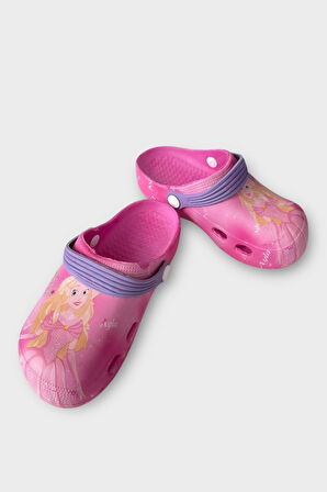 Süper Kahramanlı Çocuk Sandalet Terlik PEMBE