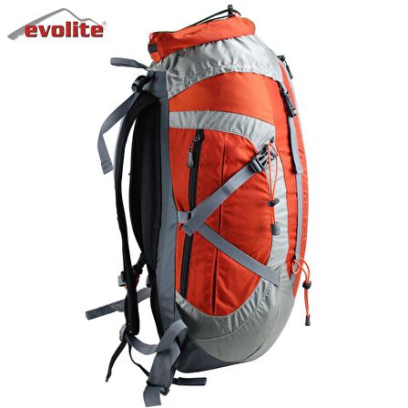 Evolite Hexa 45 lt Su Geçirmez Outdoor Sırt Çantası Turuncu