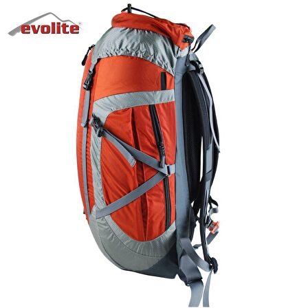 Evolite Hexa 45 lt Su Geçirmez Outdoor Sırt Çantası Turuncu