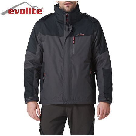 Evolite Diva Bay 3in1 Gri/Siyah Mont