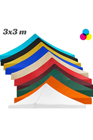 Reyo 3×3 Bagaj Boy Premium Krem Katlanır Çardak (115cm) 