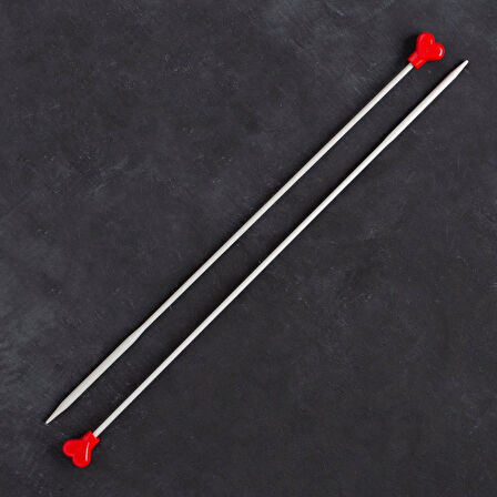 Addi 5mm 35cm Klasik Alüminyum Hızlı Örgü Şişi - 2