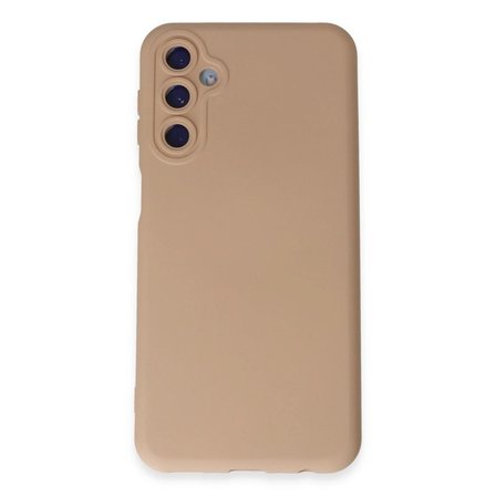 Samsung Galaxy M34 5g Kılıf Nano İçi Kadife Silikon - Pudra