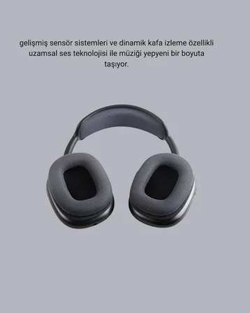 Bluetooth 5.0 Kulak Üstü Kulaklık – Gürültü Engelleme, Uzamsal Ses, Hızlı Şarj