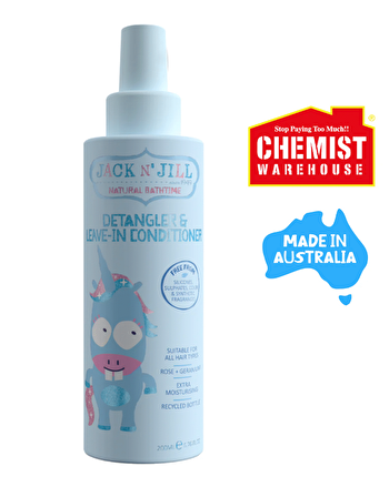 Jack N’Jill Doğal Saç Açıcı ve Durulama Gerektirmeyen Saç Kremi 200 ml