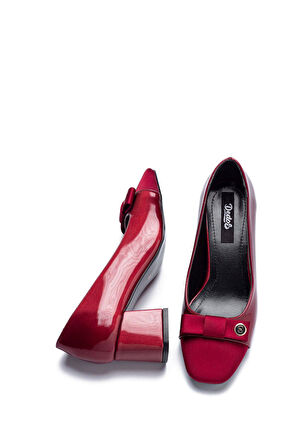 915 Kadın Fiyonk Detaylı Topuklu Ayakkabı