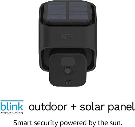 Blink Outdoor 3. Nesil HD Güvenlik Kamerası + Solar Panel Şarj Montajı