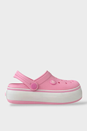 Çocuk Cross Antomik Taban Comfort Terlik PEMBE