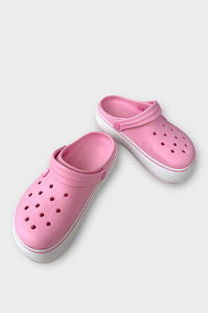 Çocuk Cross Antomik Taban Comfort Terlik PEMBE