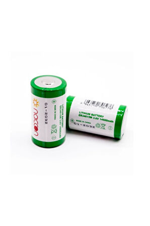 Naccon Er34615m 3.6 Volt D Size Lityum Büyük Boy Pil