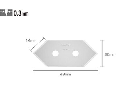 OLFA MCB-1 MAKET BIÇAĞI YEDEĞİ