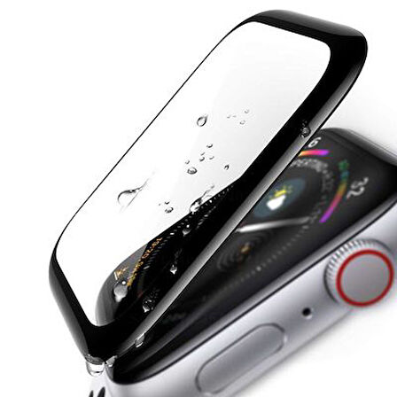 Apple Watch 42mm Ekran Koruyucu Ekranı Tam Kaplayan 3D Full Yapışkanlıdır