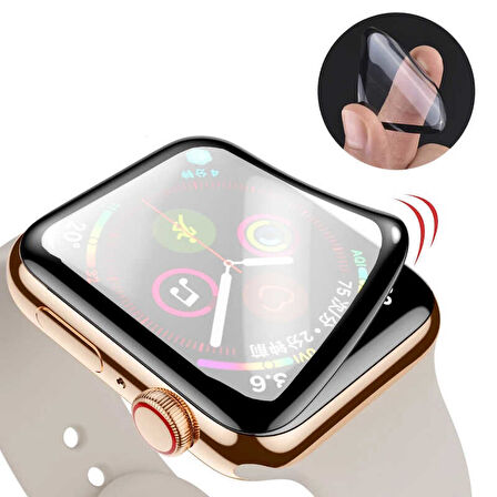 Galaxy Watch Active 2 44mm İçin PMMA Pet Ekran Koruyucu Ultra İnce Yapılı