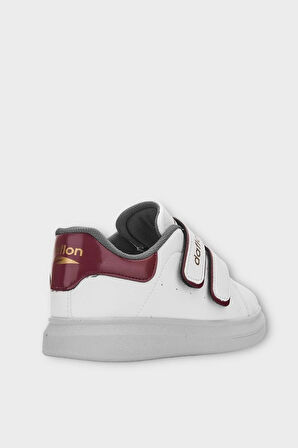 Çocuk Cırtlı Antomik Taban Comfort Taban Spor Ayakkabı BORDO