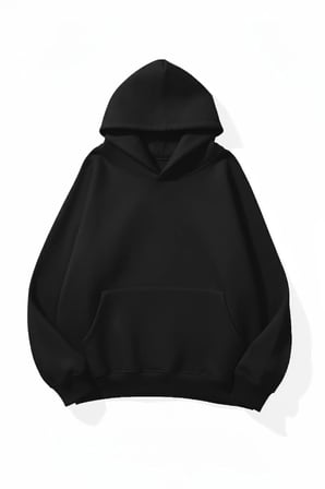 Unisex Yumuşak Dokulu Off White Baskılı Tasarım Oversize 3 İplik Hoodie Sweatshirt