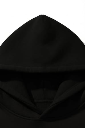 Unisex Yumuşak Dokulu Off White Baskılı Tasarım Oversize 3 İplik Hoodie Sweatshirt