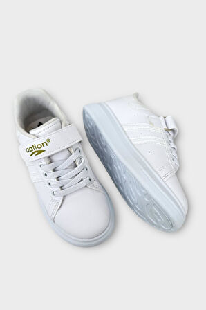 Çocuk Anatomik Comfort Taban Spor Ayakkabı BEYAZ