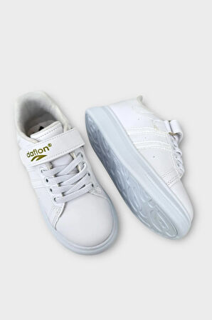 Çocuk Anatomik Comfort Taban Spor Ayakkabı BEYAZ