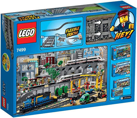 LEGO 7499 City Ayarlanabilir Rayları