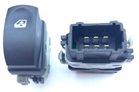 CAM KALDIRMA ANAHTARI  SAĞ  RENAULT CLIO III-MODUS-SYMBOL