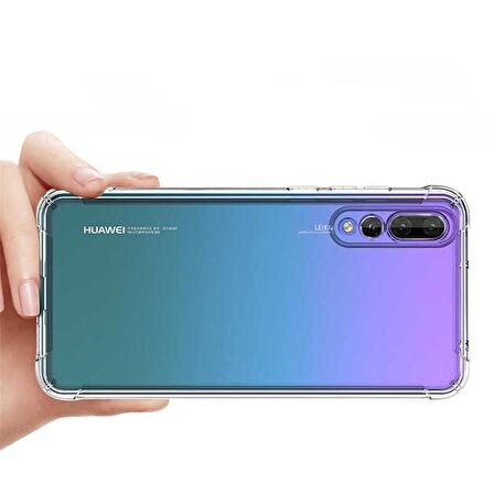Gpack Huawei Honor 9x Kılıf AntiShock Ultra Koruma Sert Kapak