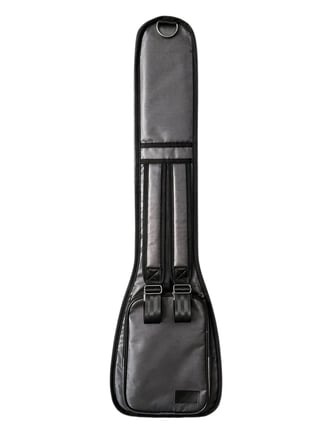 Bağlama Çantası 1900 Denye Gri Su Geçirmez Pedli Soft Case Uzun Sap  Saz Kılıfı