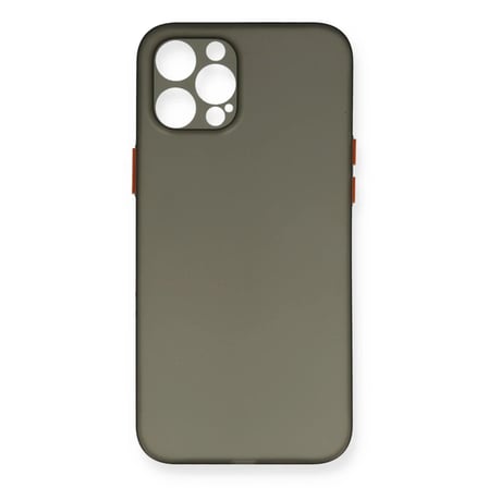 Apple iPhone 12 Pro Max Kılıf PP Ultra İnce Kapak - Gri