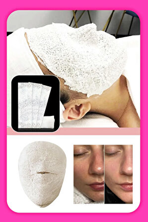 Mumya Maske Alçı Maske Beyaz Alçı Maskesi 4 Set Uygulama The Mummy Mask